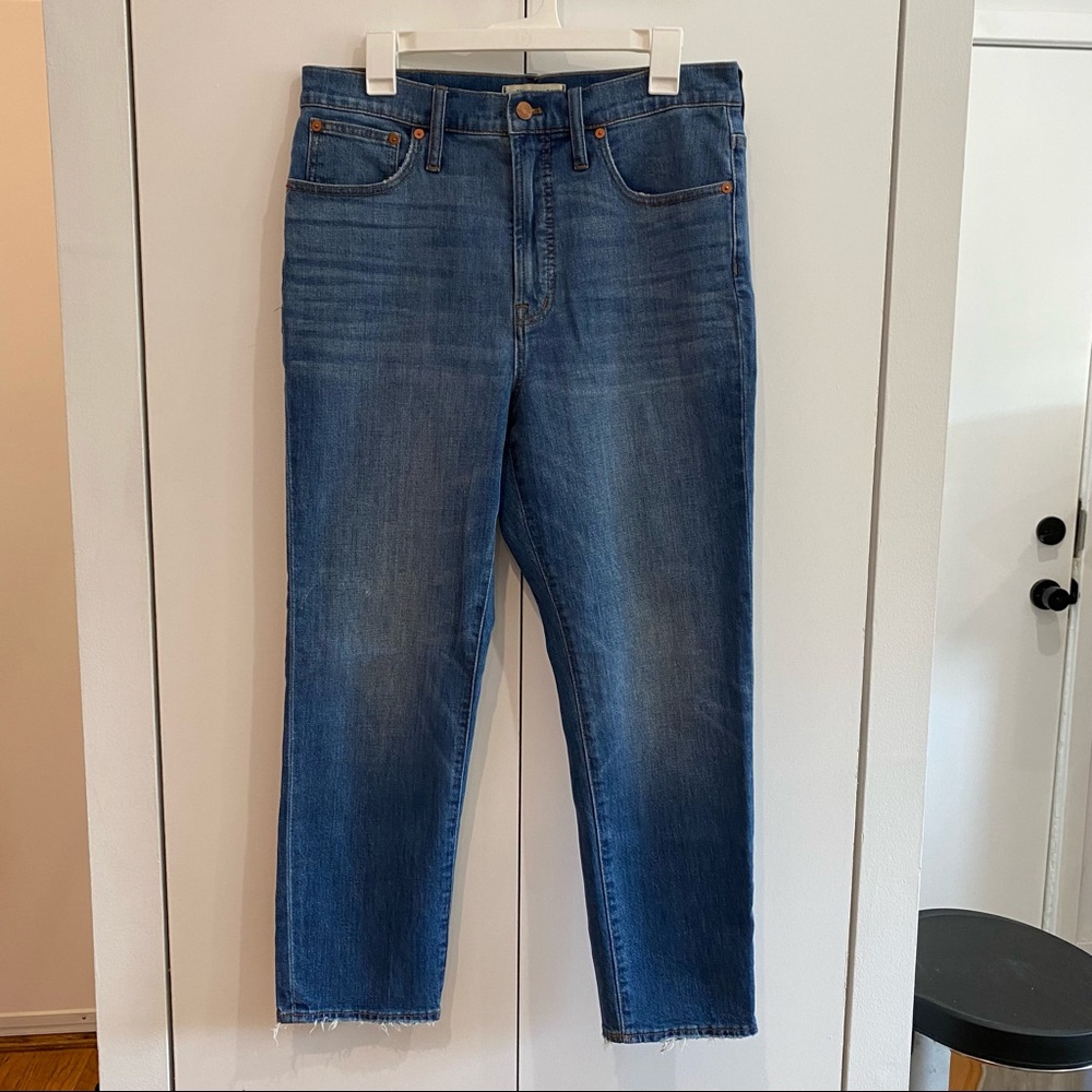 Madewell Perfect Vintage Crop Jean size 31